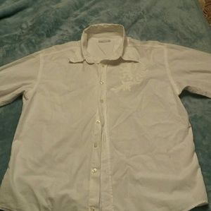 Button up blinged blouse